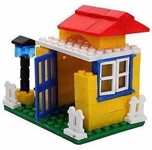 PEZYOX 90 Pieces Educational Architect Set 5 Building Blocks Easy to Make his/her own Design Model Block Game for Kids