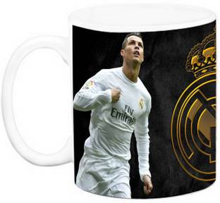 MM9E Football Club Ronaldo , Real Madrid Ronaldo , Cristiano Ronaldo ,Football Club Madrid Ceramic Coffee Mug