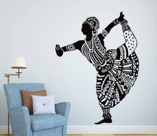 लिटलबड्स Classical Dance Medium Vinyl Wallstickers (65 cm x 90 cm)