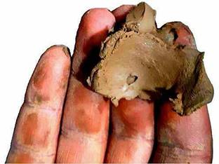 BS NATURAL Terracotta Ready to Use Natural Clay, Filtered and Without Stones (Approx 1000G) Art Clay , Brown Color Art Clay