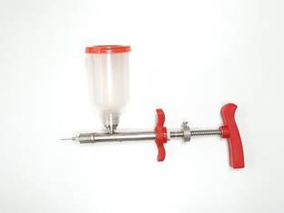 RSSW 0.5ml Continuous Syringe Gun Feeding Needle Vaccinator For Cattle Sheep Goats Livestock Tool Pet Nursing Kit