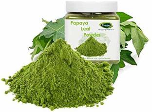 THANJAI NATURAL Papaya Leaf Powder 600grams in Jar 100% Natural Made No preservatives