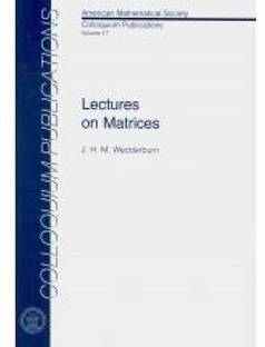 Lectures on Matrices