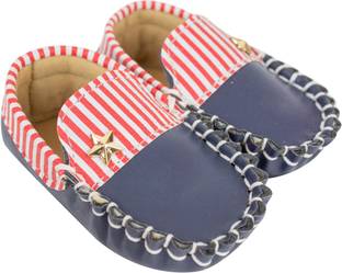 Neska Moda 6 To 12 Months Baby Boys Slip On Loafer Booties