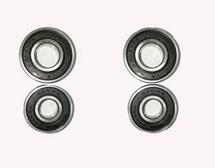Diycart Set of 4 6201 And 6202 Rubber Sealed Ball Bearing For Fan Bearing replacement Kit Electronic Components Electronic Hobby Kit