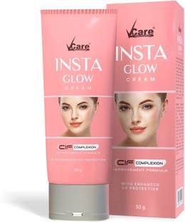 Vcare Insta Glow Cream, 50 g, (Pack of 2)