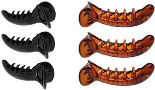 Ruchira Exports Banana Mirchi Hair Clutcher Clip Claw Banana Clip