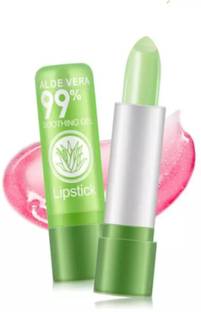 FIRSTZON Natural alovera color changing lipstick|temprature color changing lipstick