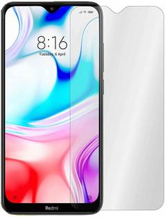 FIT&HIT Tempered Glass Guard for Xiaomi Redmi 8 Matte Tempered Glass Full Screen Coverage Except Edges (Tempared Glass/Screen Protector) (NOT A TEMPARED GLASS)