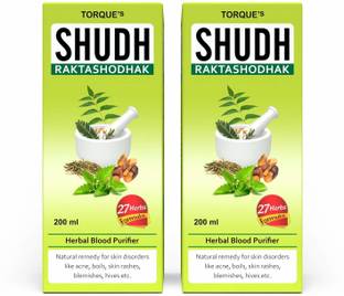 Torque's Shudh Raktashodhak Herbal Blood Purifier 200ml - With 27 Herbs Extracts