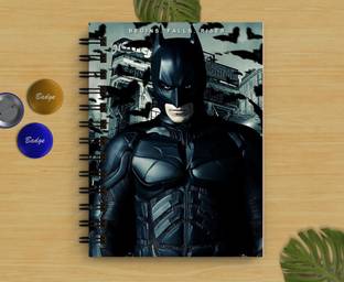 DI-KRAFT Super Hero Print Handicraft Diary A5 Diary Unruled 160 Pages