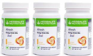 HERBALIFE Afresh Energy Drink Ginger (Pack Of 3 ) Energy Drink