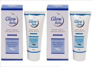 GlowBella Facewash For Skin Smoothing , Whitening ,Deep Cleansing , Sport Removal, Referencing Facial Wash (Pack of 2*100gm) Face wash Face Wash