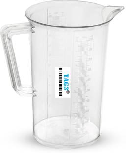 TAG3 Professional Measure Jar Cup Glass for Kitchen Cooking Jug Baking & Measuring Solids and Liquids | 1000 ml | Clear Measuring Cup