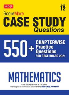 Score More Case Study Chapter Wise Practice Questions Maths Class-12