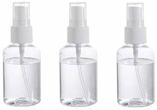 Gugzy Plastic Empty Small Mist Spray Bottle Sanitizer Oil liquid ogging 50 ml Spray Bottle