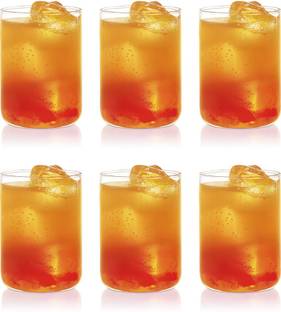 BOROSIL (Pack of 6) Radius Glass Set Water/Juice Glass