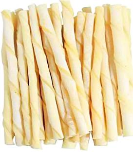 Nutrabone Nutrabone Dog Chew White Twisted Sticks, 200 gm (Pack of 3 Total - 600 gm) Milk Dog Treat