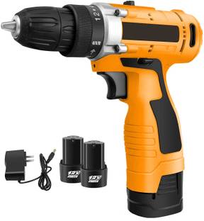 XDLB XDLB-1CL-SG ScrewGun Cordless (10 mm Left/Right, 12v with 2 Batteries) Angle Drill