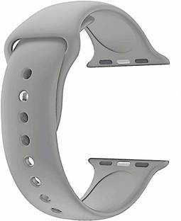 Juberous Soft Silicone Sport 38mm/40mm Band Grey Smart Watch Strap