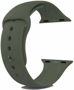 Juberous Soft Silicone Sport 42mm/44mm Band Green Smart Watch Strap