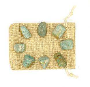 Plus Value Amazonite Tumbled Crystal Stone – Creativity, Recovery & Positivity Regular Asymmetrical Crystal Stone