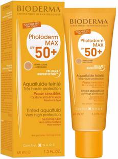BIODERMA Sunscreen - SPF 50 PA+++ Photoderm Max Aquafluide SPF 50+ Claire - Light Shade