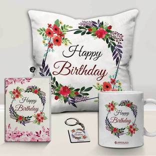 Jhingalala Cushion, Mug, Greeting Card, Keychain Gift Set
