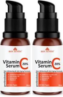 Bon Austin Premium Vitamin C Serum- For Skin Whitening & Anti-Aging Combo