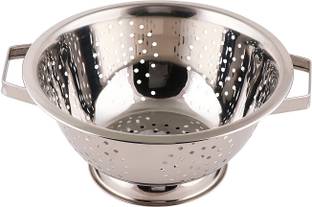 Mohini steels Stainless Steel 5 L Jumbo Colander and Strainer Strainer