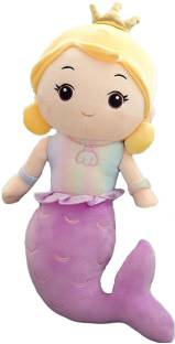 Tickles Mermaid Soft Doll Stuffed Plush Toy for Kids Girls Birthday Gifts Decoration