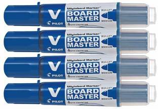 PILOT V-Board Master Pack of 4 (Blue-4)