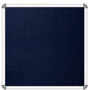 SRIRATNA 2 X 2 Feet Premium Material Soft Board, Bulletin Board, Pin-up Display Board for Office, School and Home , Blue Color Notice Board