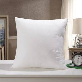 Decor LUXURY FIBRE CUSION 16*16 PACK OF 5 Polyester Fibre Solid Cushion Pack of 5