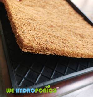 वी हाइड्रोपोनिक्स Microgreens Tray with Microgreens Coco Grow Mat प्लांट कंटेनर सेट