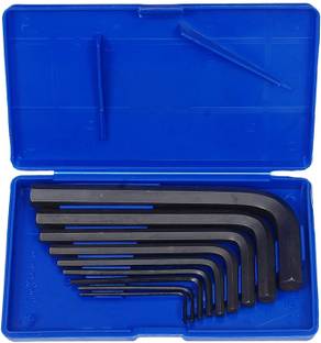 Inditrust new Box 9pc Multi size Hex Small Allen key set Allen Key Set