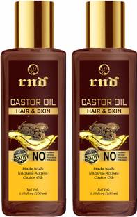 RND Cold Pressed Castor Oil For Hair Growth |100% Pure & Organic Hair Oil
