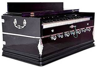 HS Internet Bass Reed & Male Reed Double Fold Bellow & 39 Keys Trading Dukan 7 Stooper Harmonium 3.25 Octave Hand Pumped Harmonium