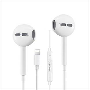 Branko Lightning Connector Earphone|iPhone Jack Earphone Wired