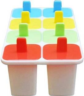 Bekner Ice-cream Kulfi mould small Multicolor Plastic Ice Cube Tray