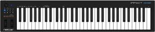 nektar Impact GX61 USB MIDI Keyboard Controller, Black Impact GX61 USB MIDI Keyboard Controller, Black Digital Portable Keyboard