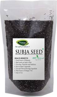 THANJAI NATURAL Sabja Seeds|Basil Seeds|Tukmaria Seeds|Falooda Seeds 1st Quality Seed