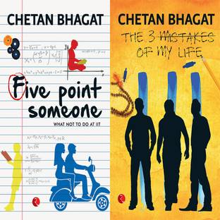The 3 Mistakes Of My Life + Five Point Someone ; What Not To Do At IIT (Set Of 2 Books)
