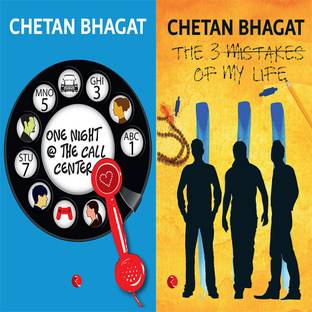 The 3 Mistakes Of My Life + One Night @ The Call Centre (Set Of 2 Books)