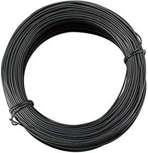 hinik PVC Coated Cloth Drying Black Wire (Length: 20 m, Diameter: 2 mm) Black