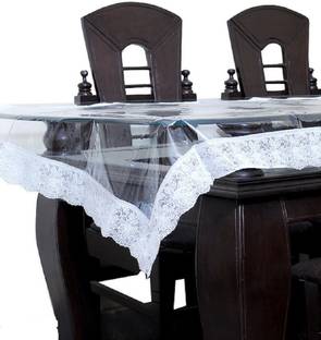 WiseHome Solid 6 Seater Table Cover