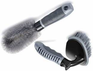 Lariox All Tyre Cleaning Brush,Cycle Cleaner, Brush for Motorcycle Tire Cleaning,Brush for Cleaning Car Wheel,Brush Cleaning 2 ml Wheel Tire Cleaner