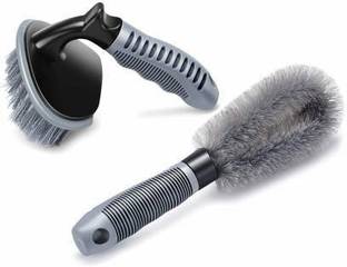 Lariox Car Tyre Cleaning Brush all universal wheel 2 ml Wheel Tire Cleaner