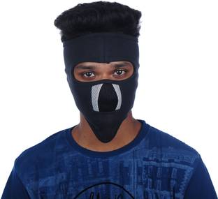 IM UNIQUE Blue Bike Face Mask for Men & Women