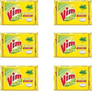 Vim EXTRA ANTI SMELL BAR (pack of 6) Dishwash Bar